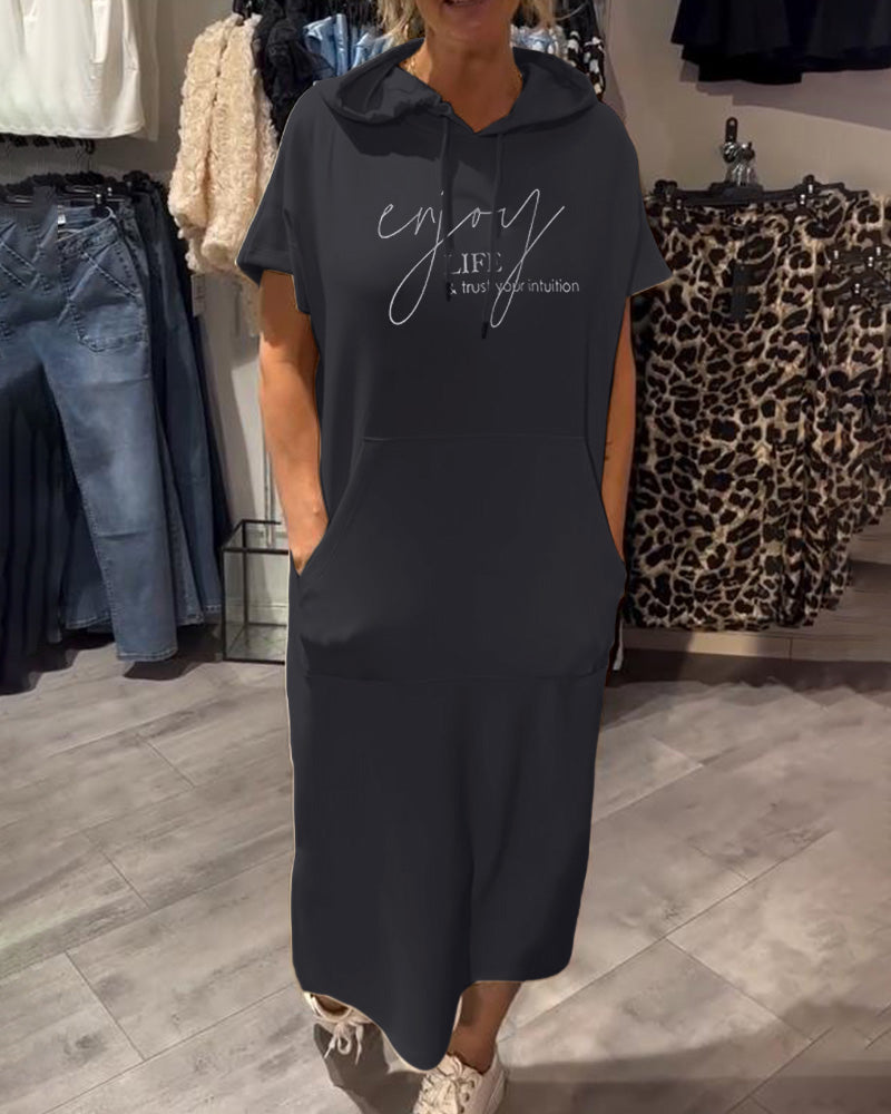 Dominika – Pohodlné Mikinové Šaty pre Ženy