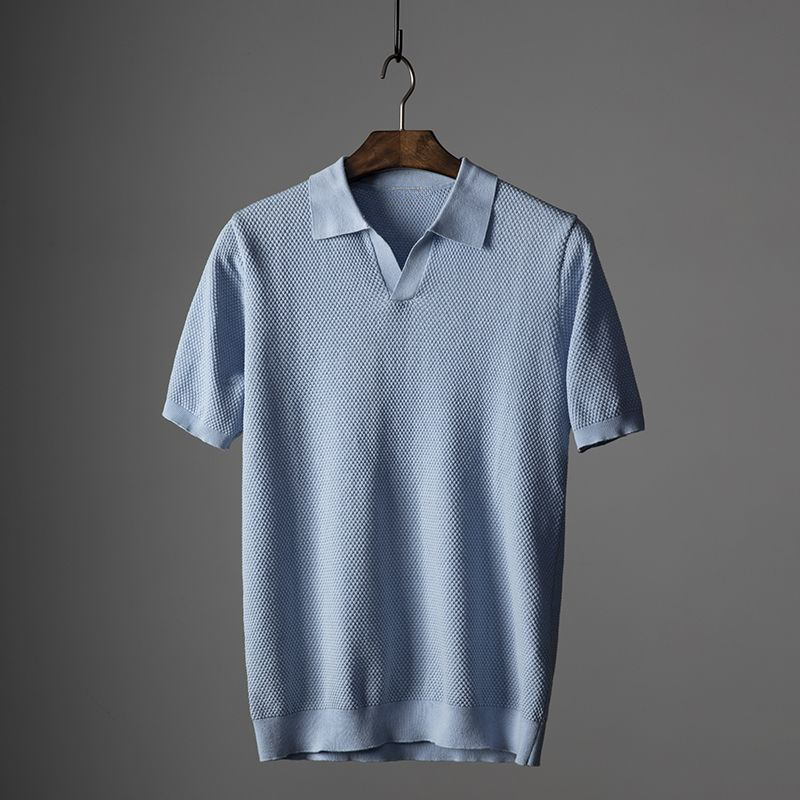 Adam | Elegantné polo tričko s krátkym rukávom