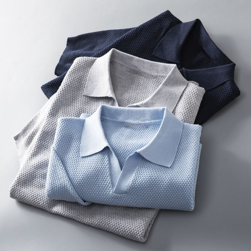 Adam | Elegantné polo tričko s krátkym rukávom
