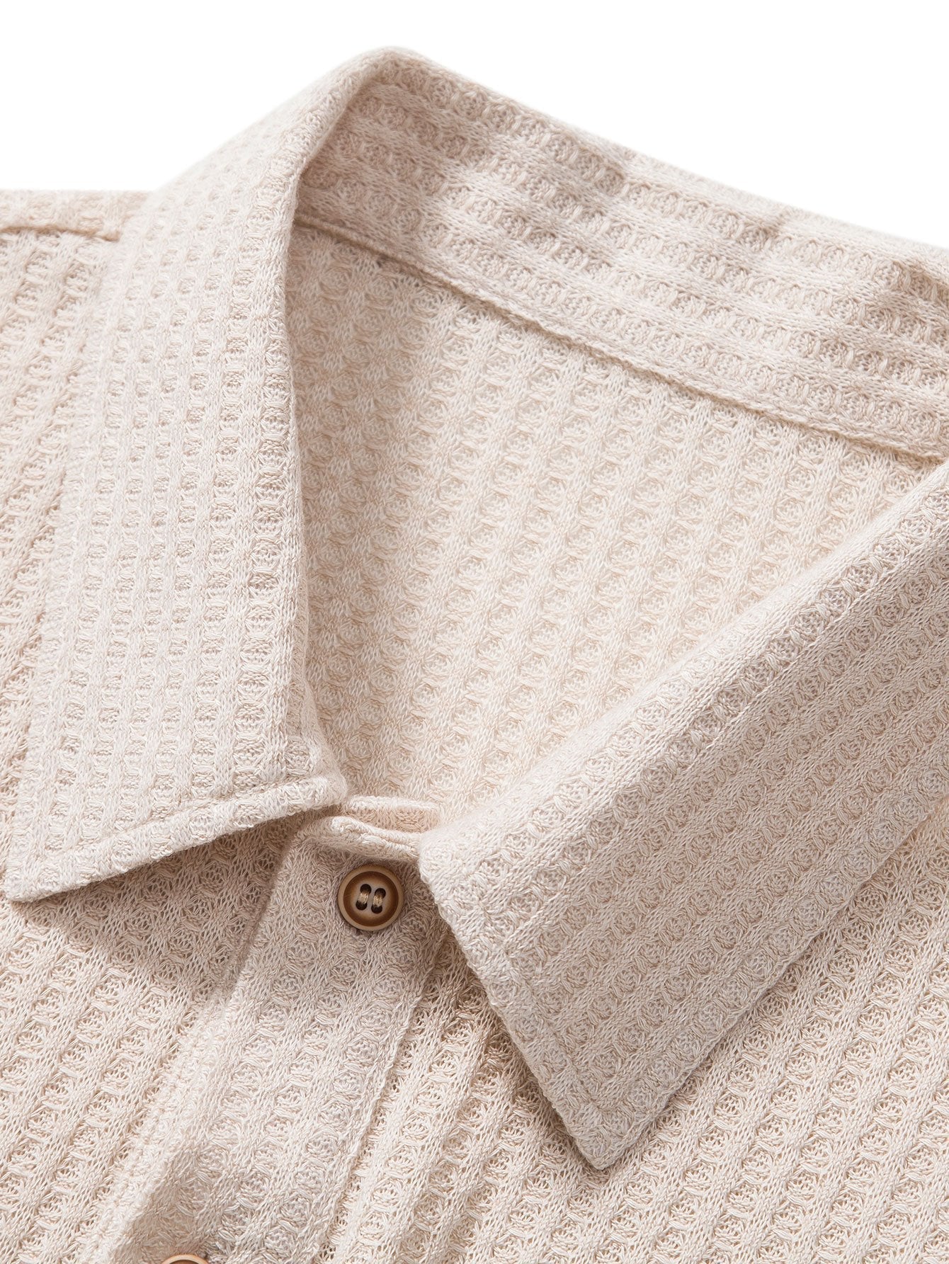 Massimo™ - Pletené polo s vaflovým vzorom