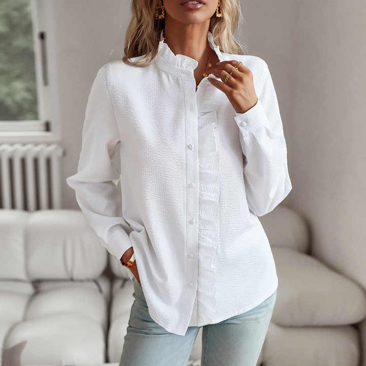 Sophia | Elegantná Blúzka s Volánmi