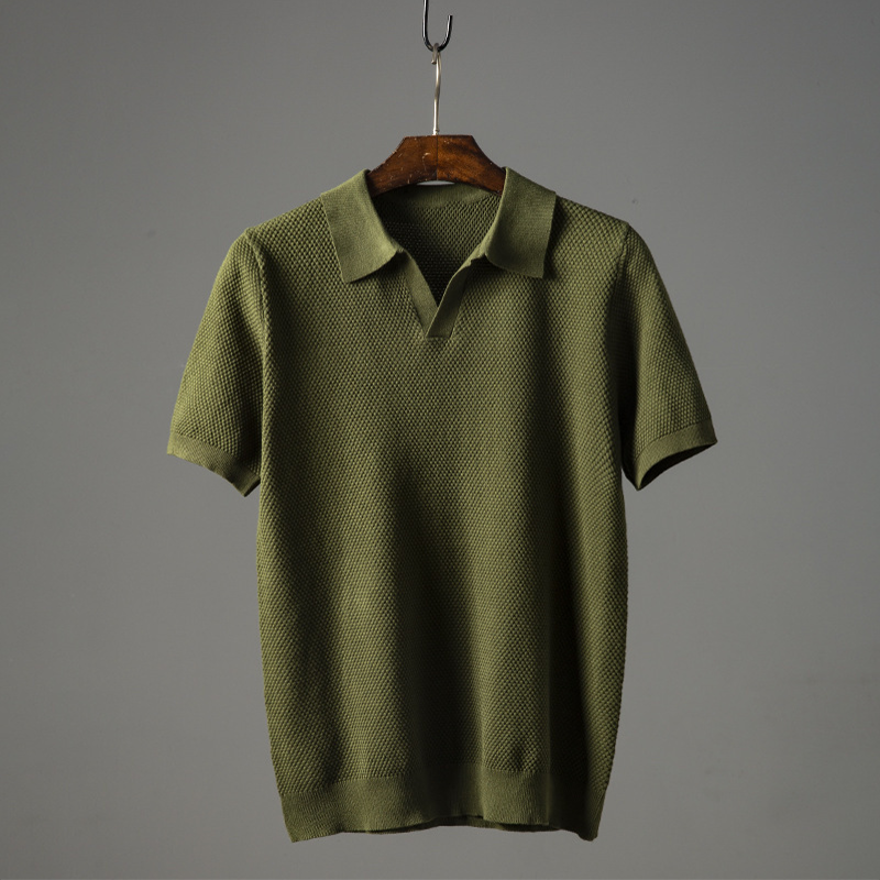 Adam | Elegantné polo tričko s krátkym rukávom