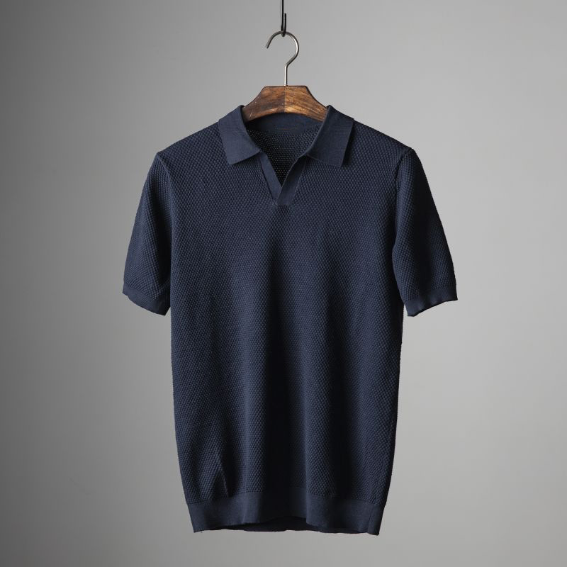 Adam | Elegantné polo tričko s krátkym rukávom