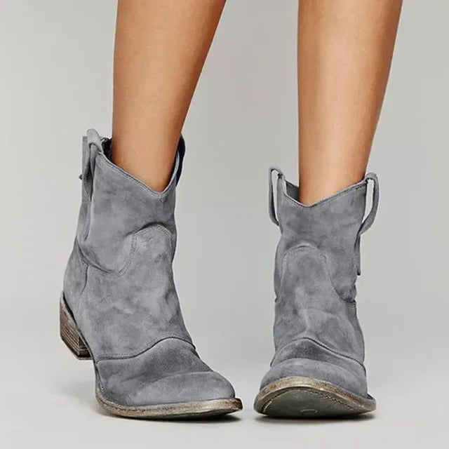Jane™ | Vintage cowboyské členkové topánky pre ženy